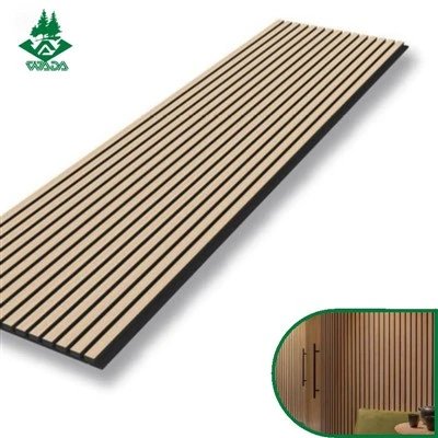 Panel Dinding Slat Akustik